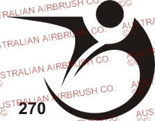 Stencil: 270 3in 78mm