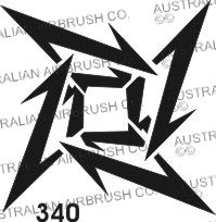 Stencil: 340 2.75in 70mm