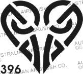 Stencil: 396 2.5in 63mm