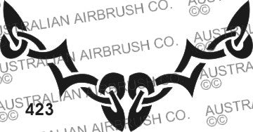 Stencil: 423 5in 127mm
