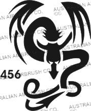 Stencil: 456 2.25in 57mm