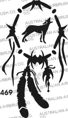 Stencil: 469 3in 76mm