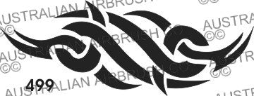 Stencil: 499 5in 127mm