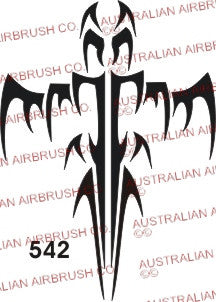 Stencil: 542 3in 76mm
