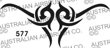 Stencil: 577 5in 127mm
