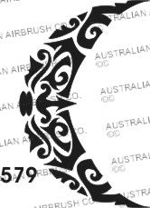 Stencil: 579 2in 50mm