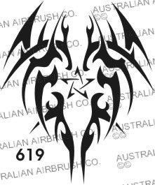 Stencil: 619 2.5in 64mm