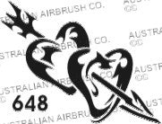 Stencil: 648 2.5in 64mm
