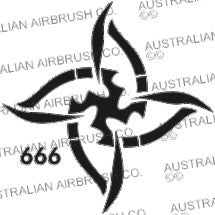 Stencil: 666 3in 76mm