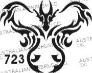 Stencil: 723 2.5in 63mm