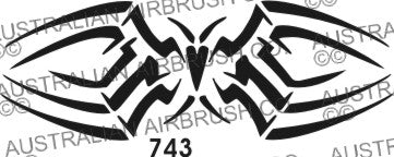 Stencil: 743 5in 127mm