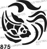 Stencil: 875 2.5in 64mm