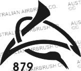 Stencil: 879 2.25in 57mm