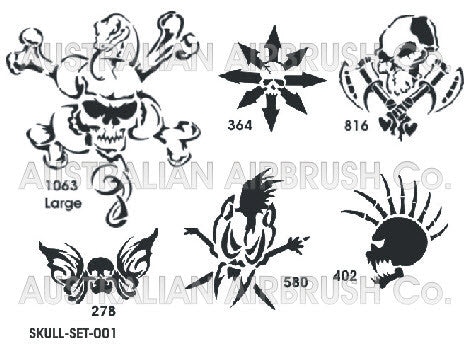 Skulls Set 001